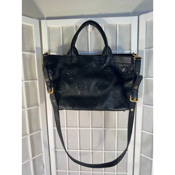 Mark Jacobs Skulls all Over Lthr Tote Bag - Picture 1 of 13